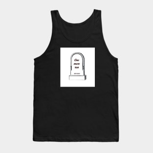 One More Run Grave Humor Tank Top